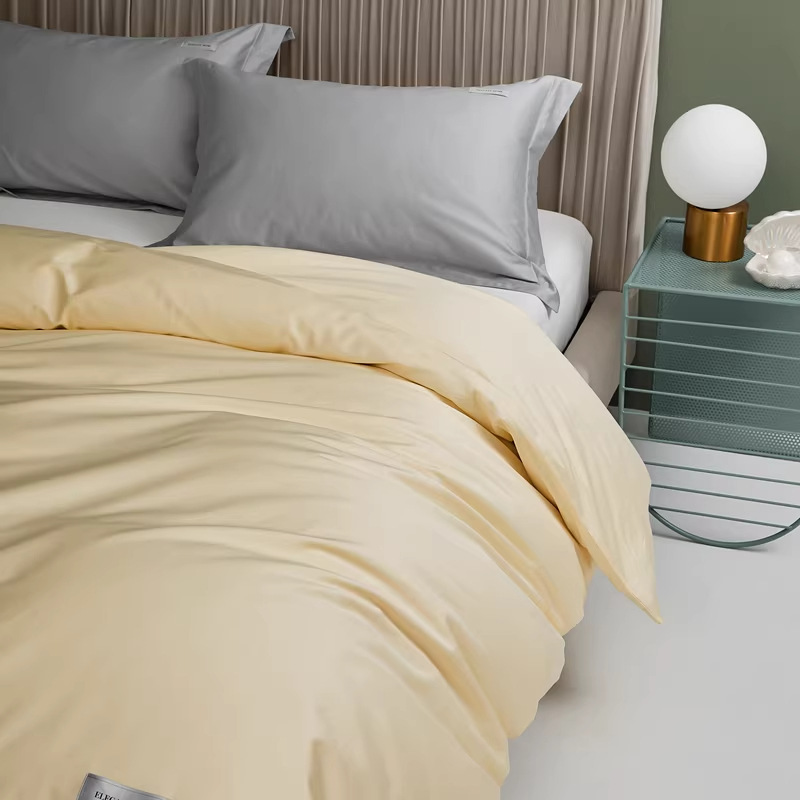 Color sólido de alta gama de algodón de lana larga cubierta de colchón de una sola pieza de sopa de algodón de un solo producto de cama de caseta cubierta de almohada par image 13