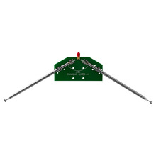 新款FM调频航空卫星云图正V羊角拉杆天线 V-dipole antenna