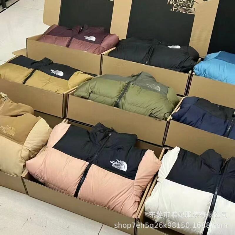 Cotton-padded jacket U.S. version of the north face down cotton-padded jacket 1996 men's and women's cotton-padded jacket with the same couple's coat bread coat wholesale