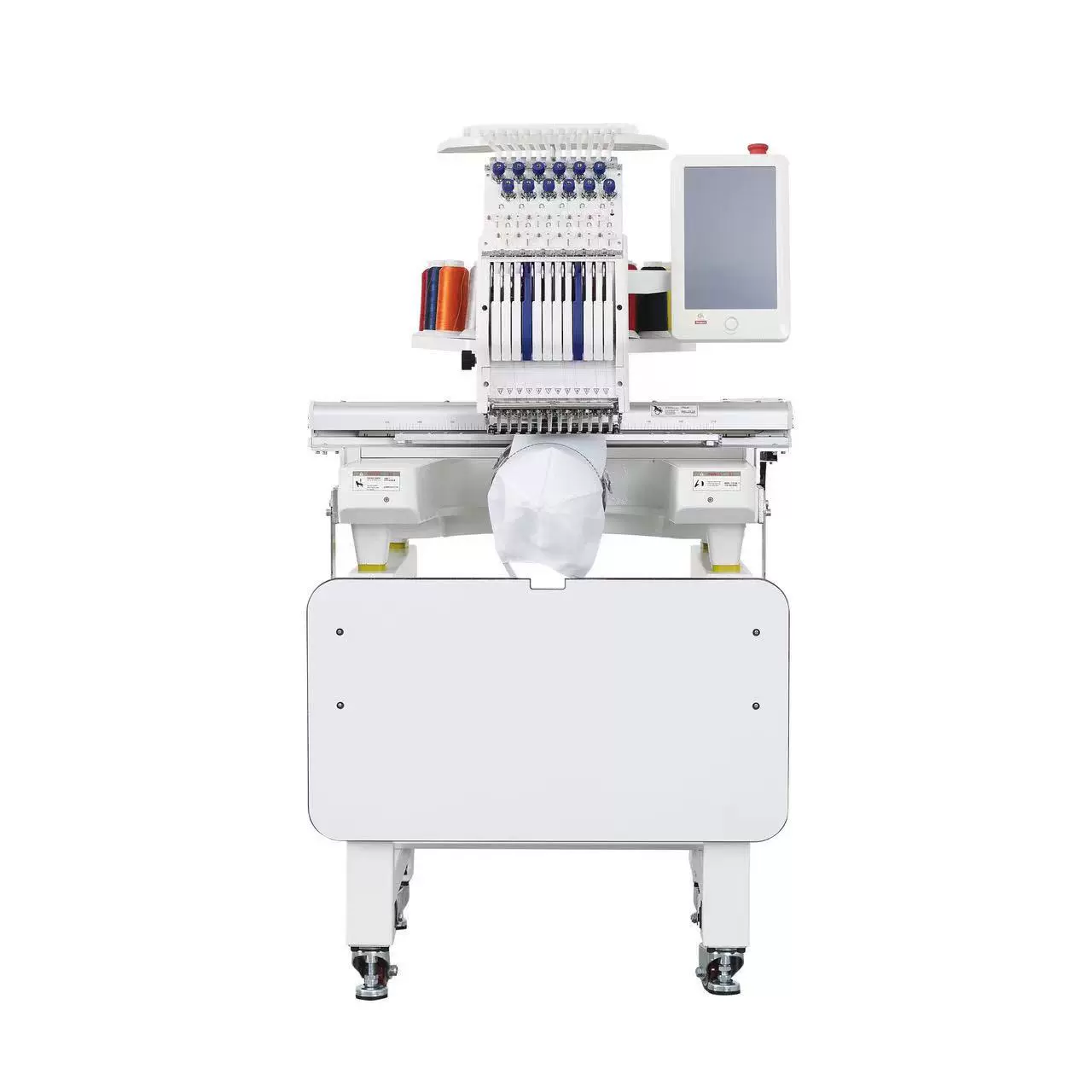 叶氏2025单头多针高速新款家用马头机电脑绣花机多功能刺绣机