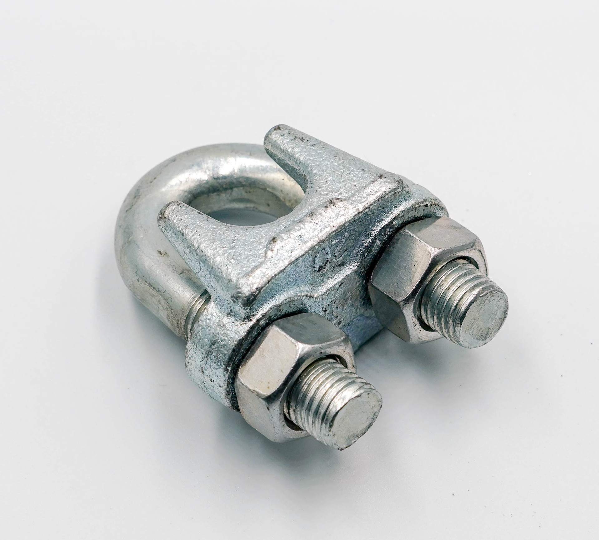 钢丝绳卡扣批发 铸钢索具A型轻型卡头 U形栓Q235