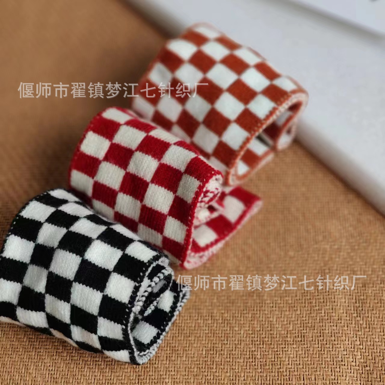 棋盤格髮帶女網紅黑白方塊寬邊交叉發箍復古化妝洗臉發箍頭箍法式