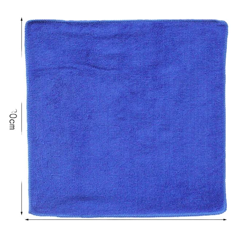 Микрофибровое полотенце для ухода за автомобилем Zhongheng 30*30, салфетка для мойки и чистки автомобиля, многофункциональное чистящее полотенце