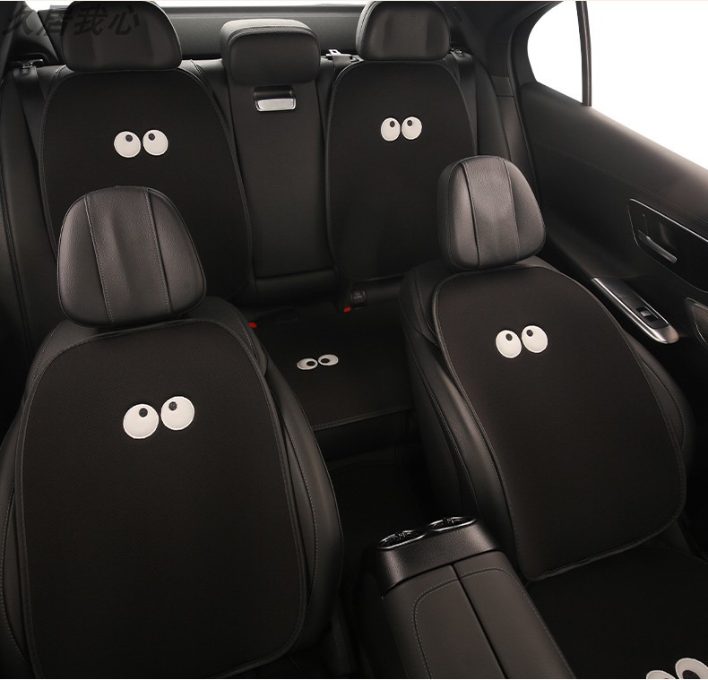 Car Seat Cushion Four Seasons Universal Cute Cartoon Seat Cushion Car Advanced Seat Cover Car Seat Cover Lady Goddess
