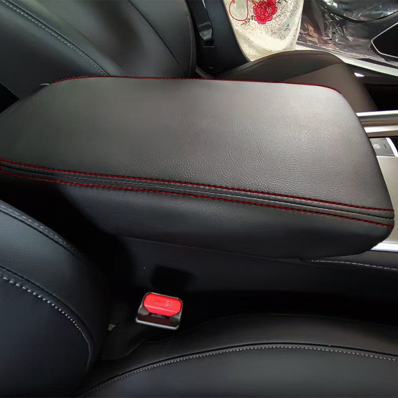 Cross-Border Applicable Leather Cover for the Center Armrest Box of 10Th and 11Th Generation Cars, Such as the Accord, Armrest Box Cover Interior Leather