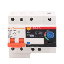 �羳��ó����2P MCB RCBO ʣ�������·�� 10A 20A 3A 40A 50A 63
