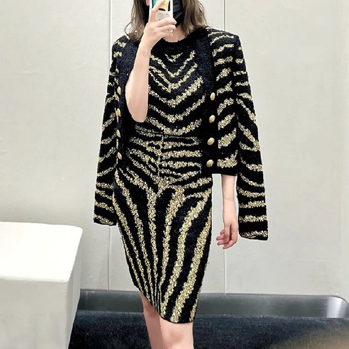 Klassische Strickjacke Aus Wolle Für Damen, Elegante Strickjacke_voghion.com