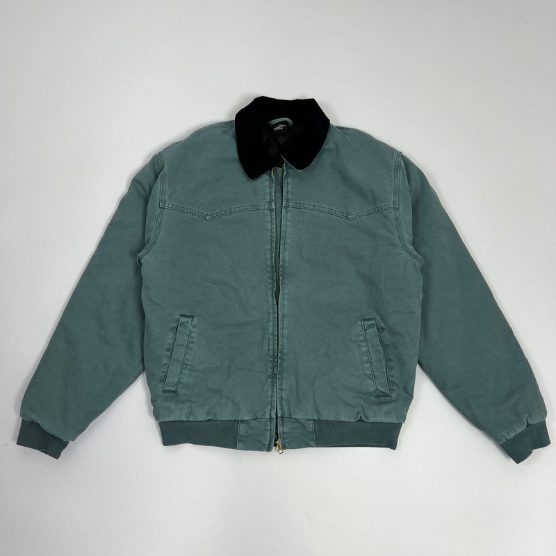 J14 Santa Fe Carhartt American Retro Distressed Heavy-Duty Lapel Jacket for Spring, Autumn, and Winter Versatile Wear