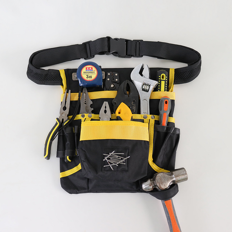 Bolsa única negra y amarilla (con hebilla de succión magnética) YB012