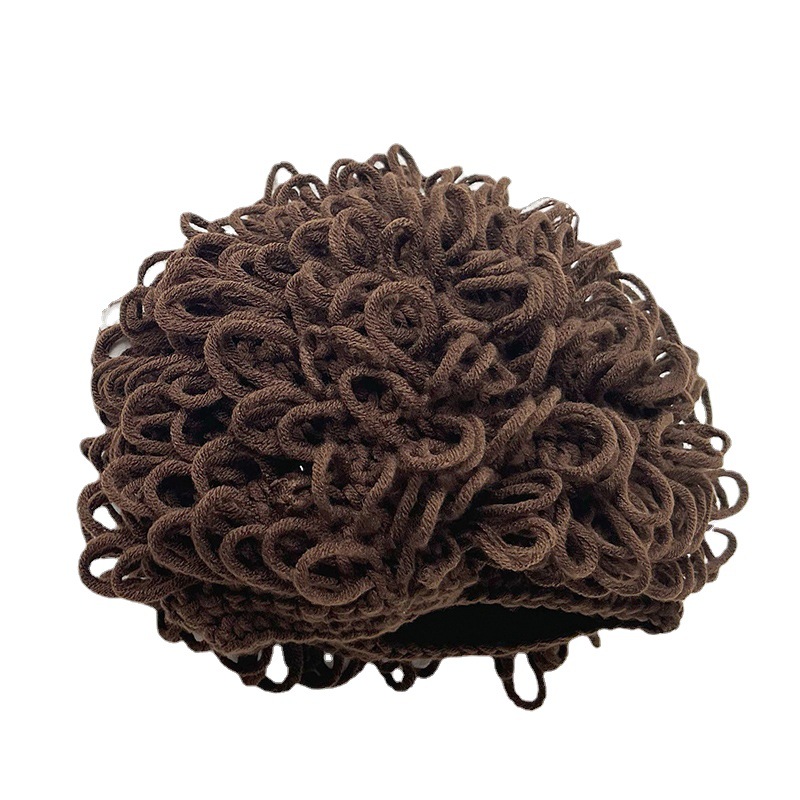 Baby hat Autumn/Winter Instagram cute warm baby wig hat for children_voghion.com