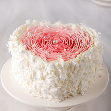 蛋糕模型2024新款网红韩式裱花爱心款硅胶泡沫假生日样品