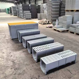 排水系统;网格板;沉淀池