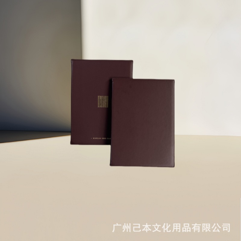酒店餐桌皮革菜单夹点餐记录本餐厅点餐夹买单夹酒店菜谱菜单本
