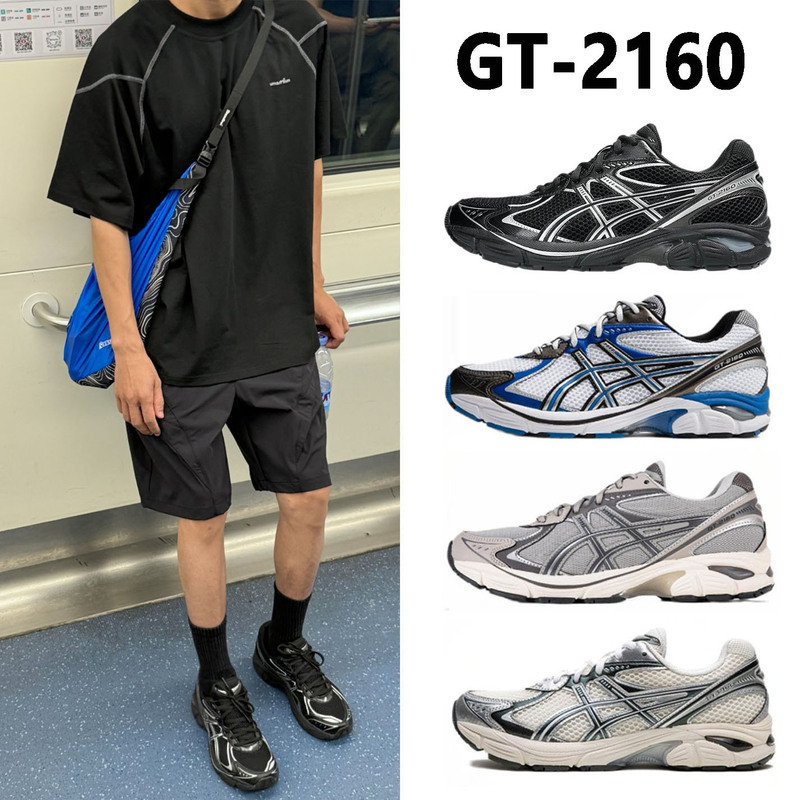 Putian Shoes Asics Men's Retro Running Shoes Gt-2160 Classic Versatile Sports Running Shoes Unisex Casual Shoes Putian Shoes Asics Men's Retro Running Shoes Gt-2160 Classic Versatile Sports Running Shoes Unisex Casual Shoes