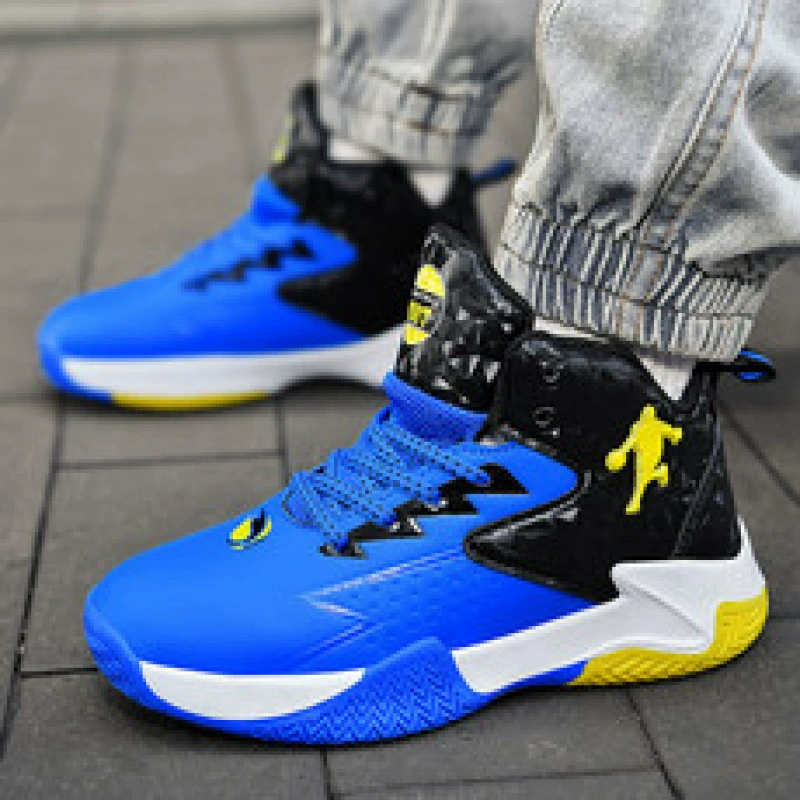 Детская баскетбольная обувь мужская весна и лето 2025 новая спортивная обувь для мальчиков на открытом воздухе