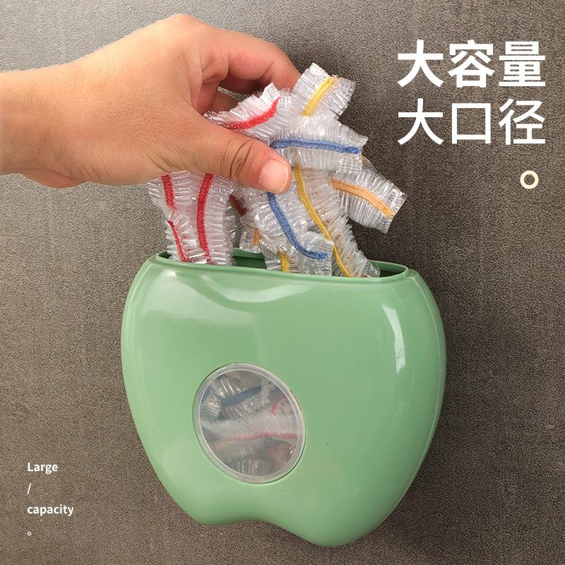 クロスボーダー鮮度保持ボックス壁掛けバスルーム収納ボックスホームリビングルームプラスチックラップカバー収納ボックスシャワーキャップ収納ボックス|undefined