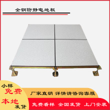 防静电地板优质钢地砖600*600学校监控室弱电机房全钢防静电地板