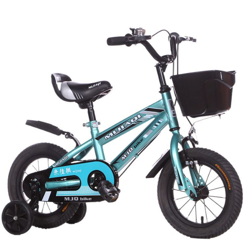 Bicicletas infantiles 12 - 14 - 16 - 18 - 20 pulgadas para niños y niñas con asiento trasero bicicleta cochecito para niños