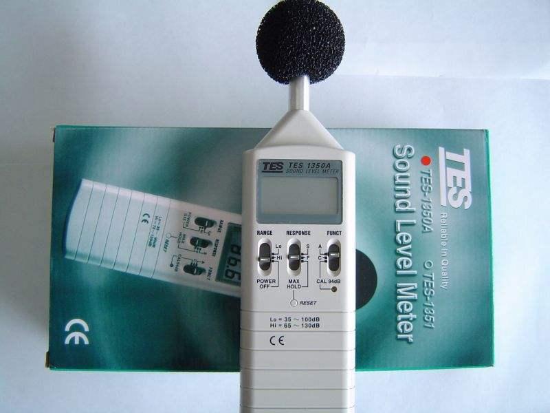 台湾泰仕tes1350a噪音计TES-1350A 声级计 分贝仪