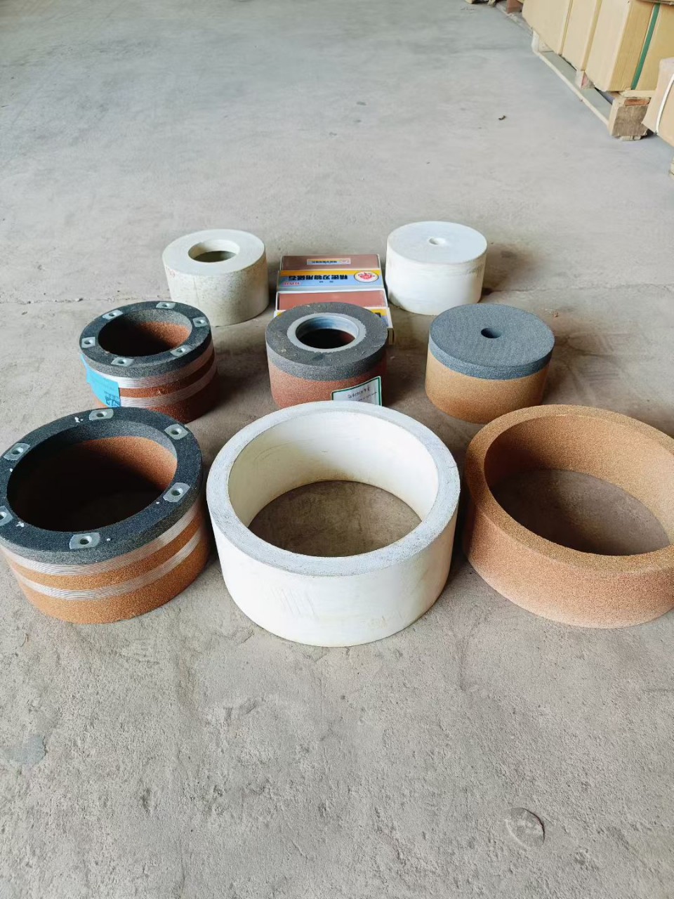 电磁自动磨刀机磨刀砂轮胶粘砂轮螺栓紧固砂轮磨旋切刀砂轮磨切纸