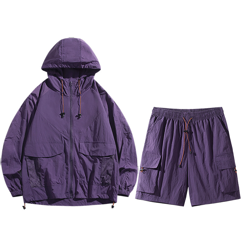 2025 nuevo estilo traje de ropa de protección solar con capucha ropa de piel para hombres pareja ropa de protección solar al aire libre transpirable ropa de piel de pesca para mujeres