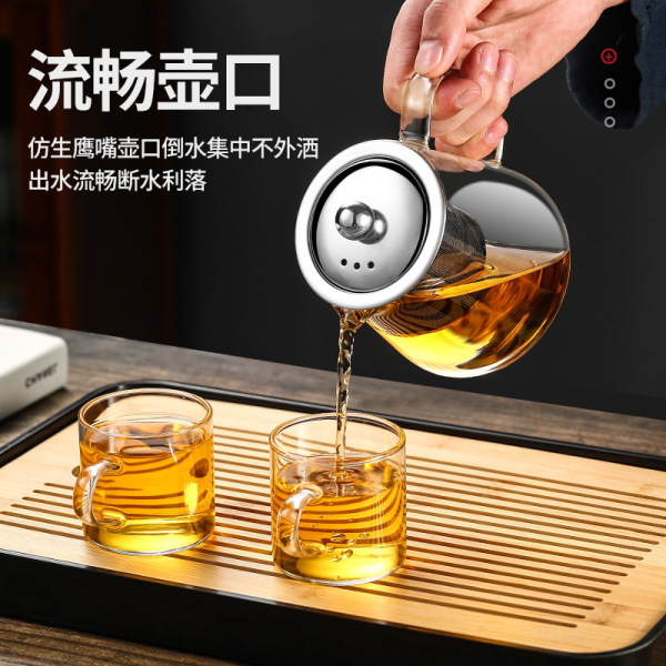 Glass teapot