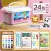 [Happy Pink Goose] 24 colors in box + 24 bags, free full set of accessories