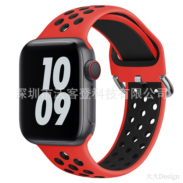 38/40/41/(10th generation) 42mm red with black