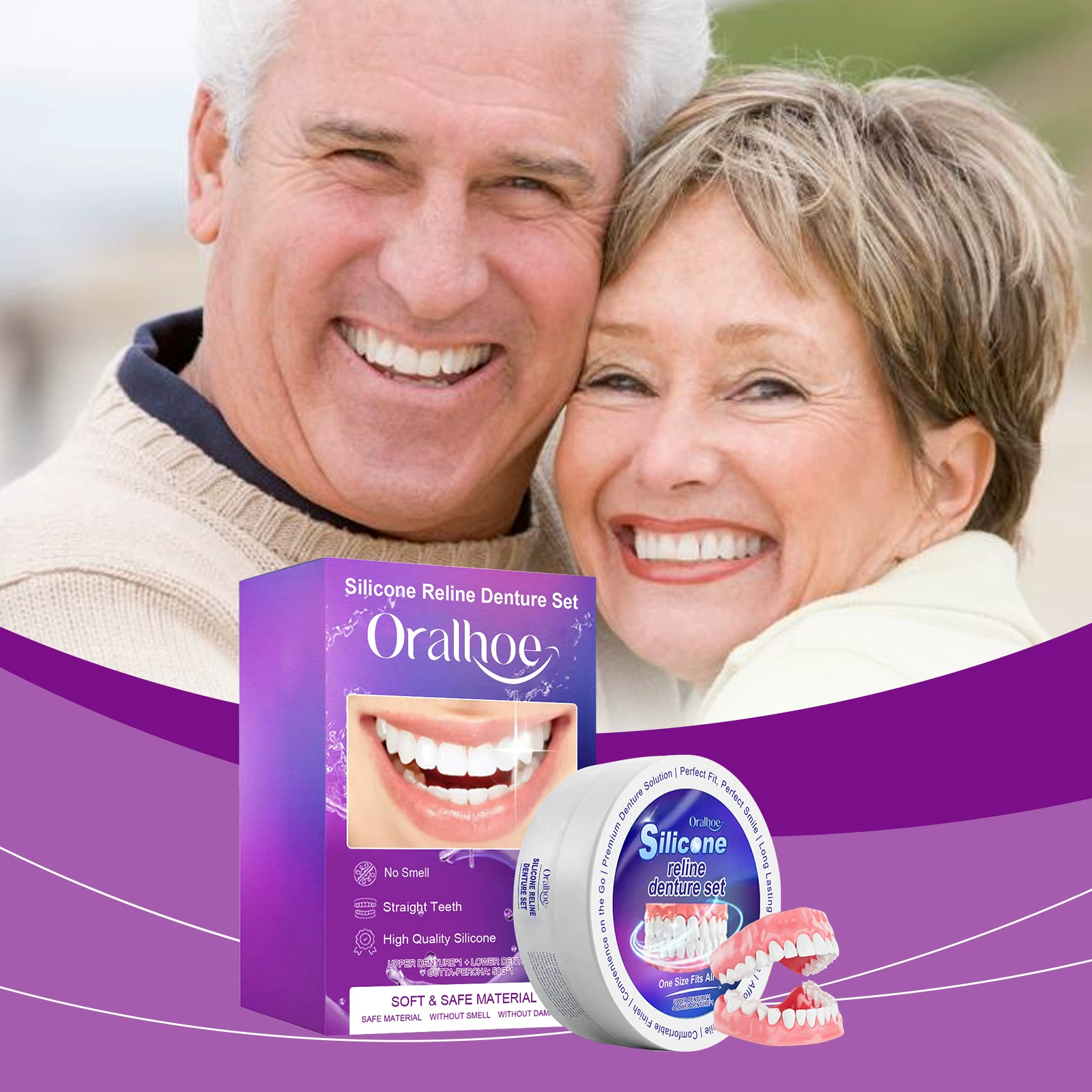 ORALHOE набор для украшения зубных протезов