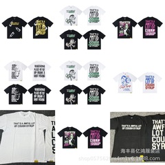 国境を越えた貿易のトレンドブランド THAT'S A AWFUL LOT OF COUGH SYRUP ゆったり男女兼用半袖Tシャツ