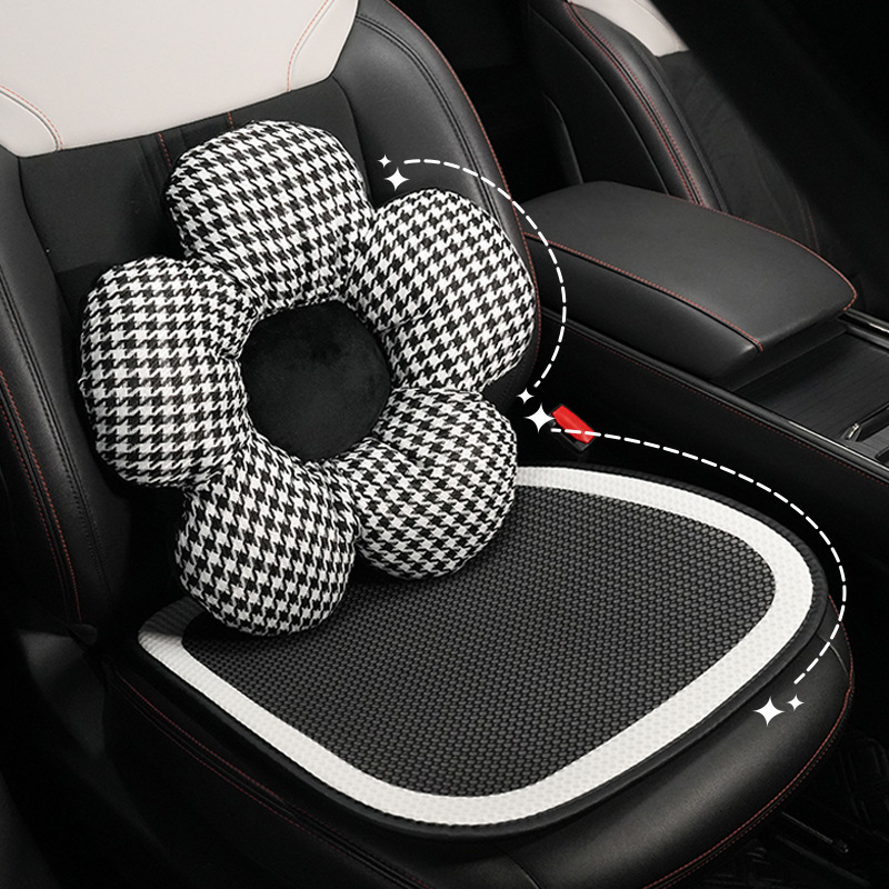 夏用カーシートクッション、ハイエンド、シンプル、滑り止め、車用快適シートクッション、オールシーズンユニバーサル、車用ハーフパックシートカバー|undefined
