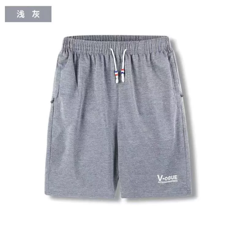 Мужские повседневные шорты для верхней одежды, летний тонкий костюм, брюки из ледяного шелка пять четвертей для мужчин среднего возраста, свободные деловые брюки средней длины 5 века