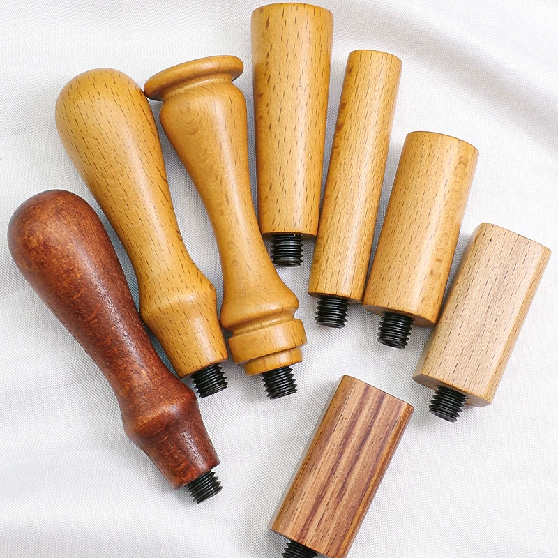 Eucai буковая ручка ручка огненной печати 8 деревянная ручка огненная краска восковая печать аксессуары фабрики оптом