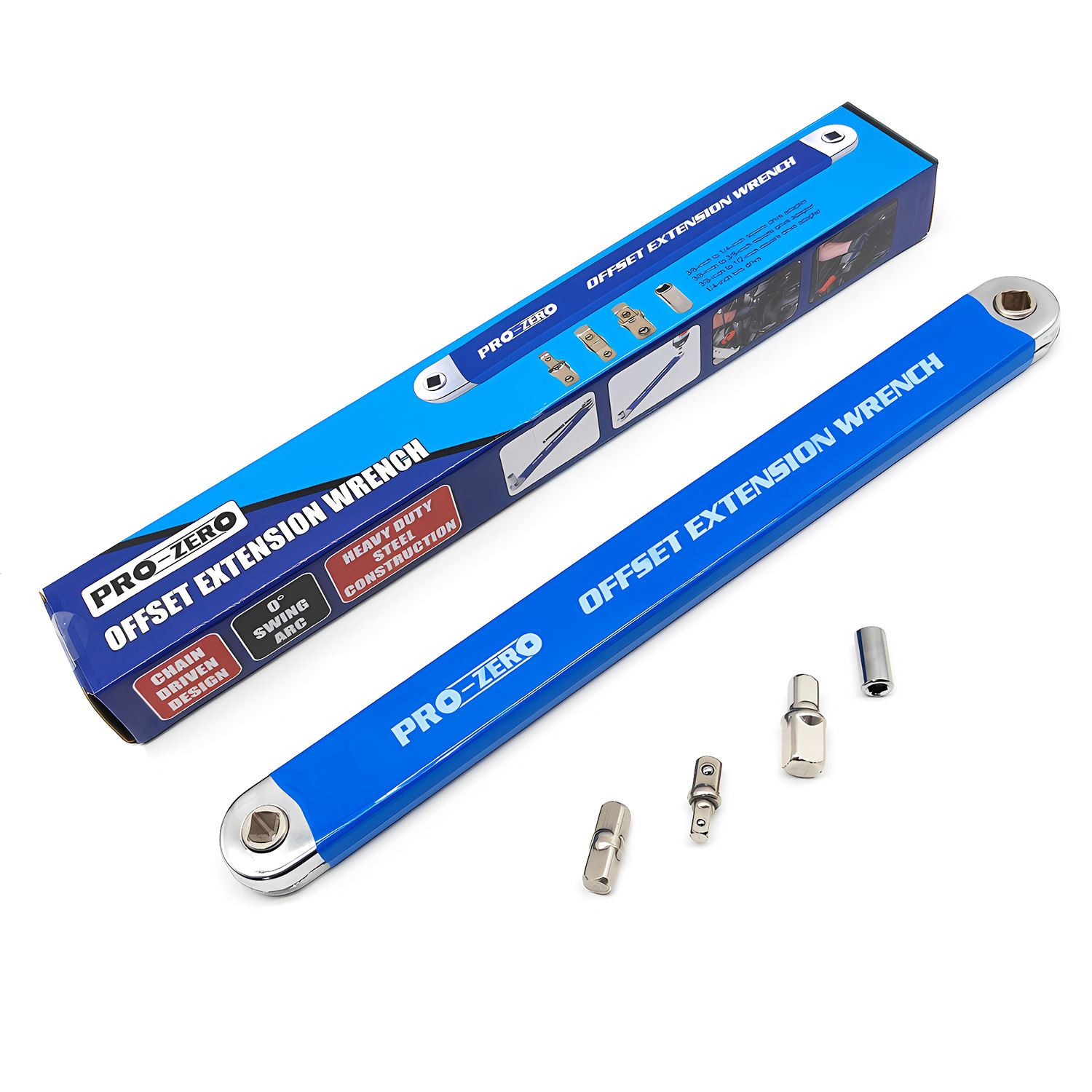 多功能延长扳手棘轮联动快速直角扳手加长接杆修车工具套筒加长杆