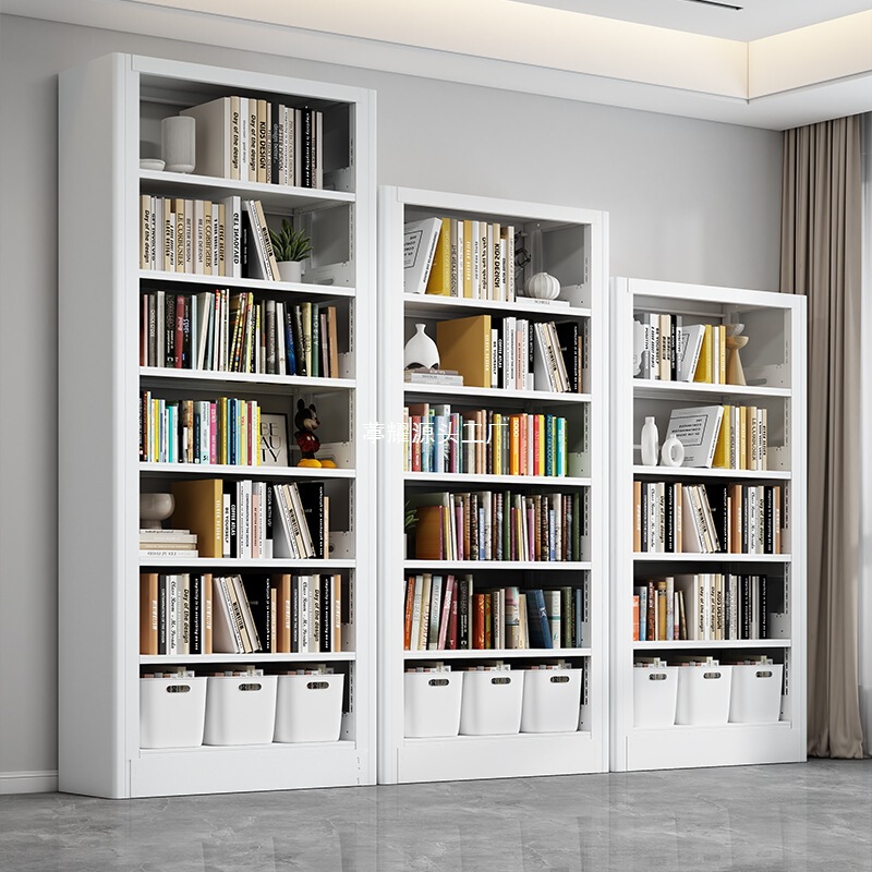 幅22.5cmの家庭用スチール本棚、狭いエッジの図書館本棚、多層床から天井までの収納ラック、リビングルーム、寝室の本棚|undefined