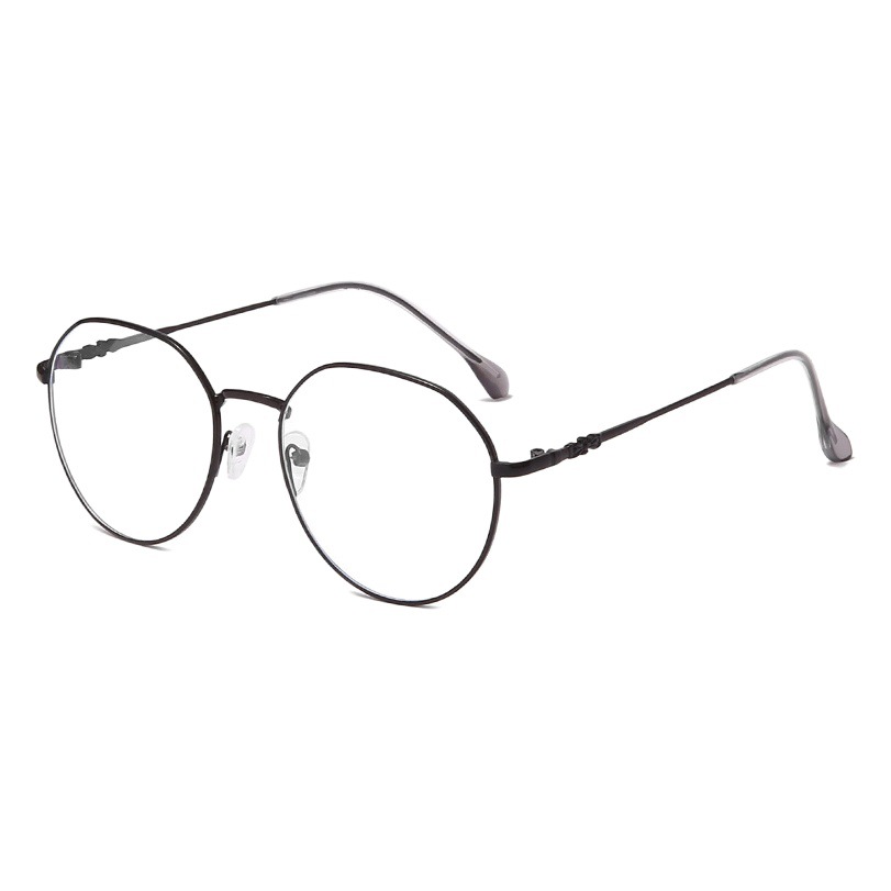 Artistic Anti-Blue Light Reading Glasses, Cross-Border Fashion High-Definition Style, Premium Plain Design for Internet Celebrities, Suitable for Middle-Aged and Elderly People