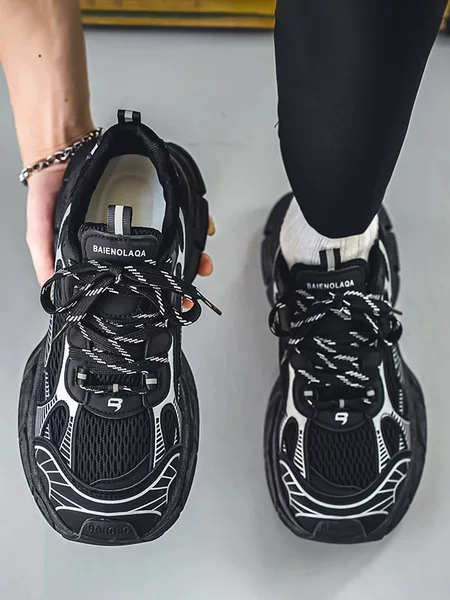 Cross-Border Large Size Men's Shoes 45 Extra Large Dad Shoes 46 Casual Sports Shoes 47 Wide and Extra Thick Running Shoes 48 Trendy