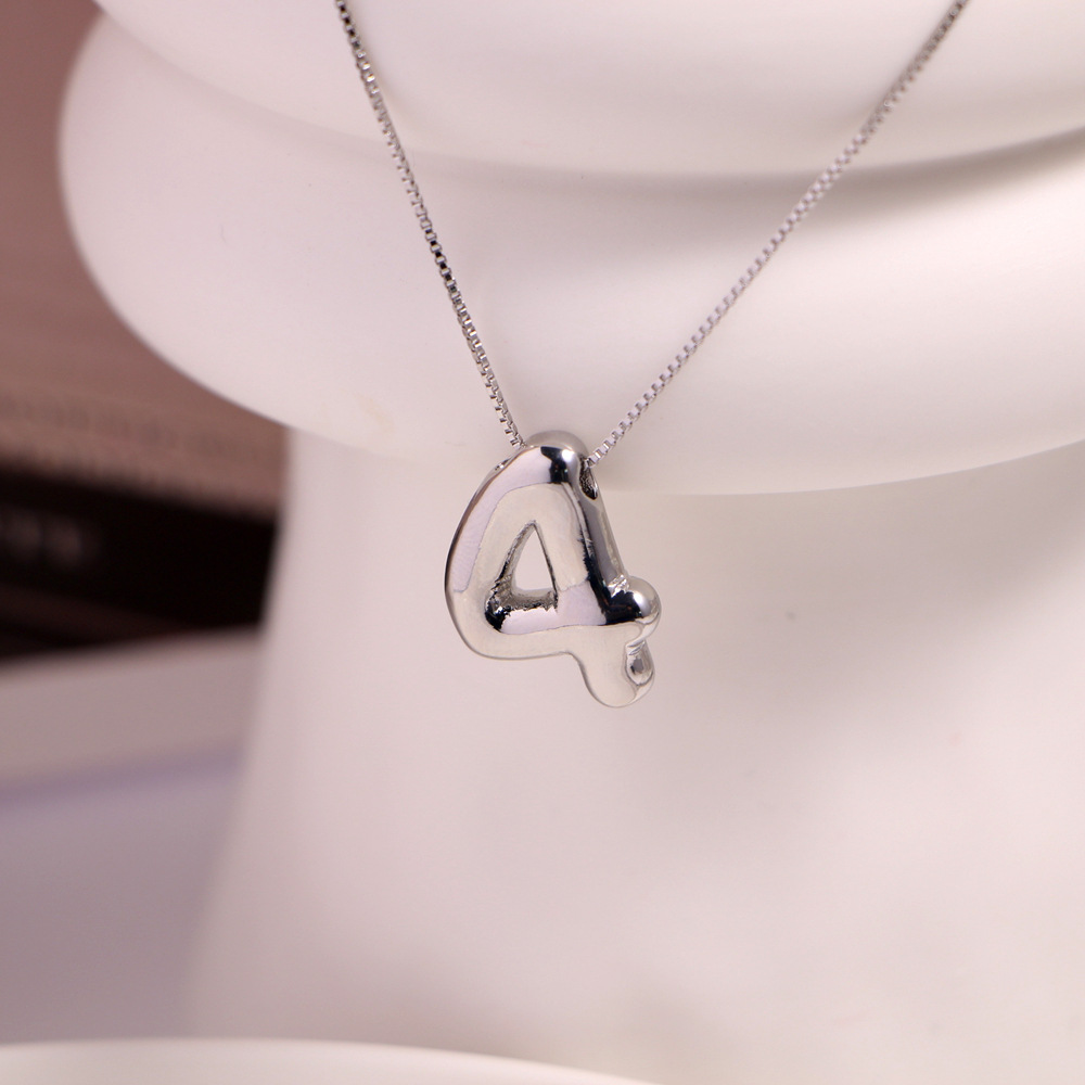 Collana con ciondolo numeri arabi gioiello moda talismano_voghion.com