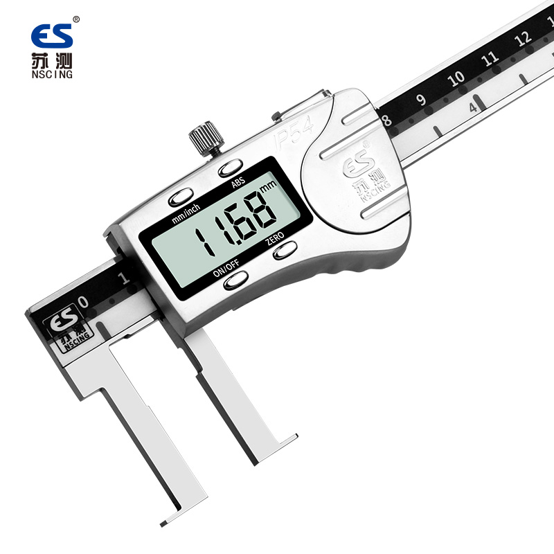 ll德国内沟槽卡尺内卡尺内槽宽内测内孔量具数显外沟槽内径卡