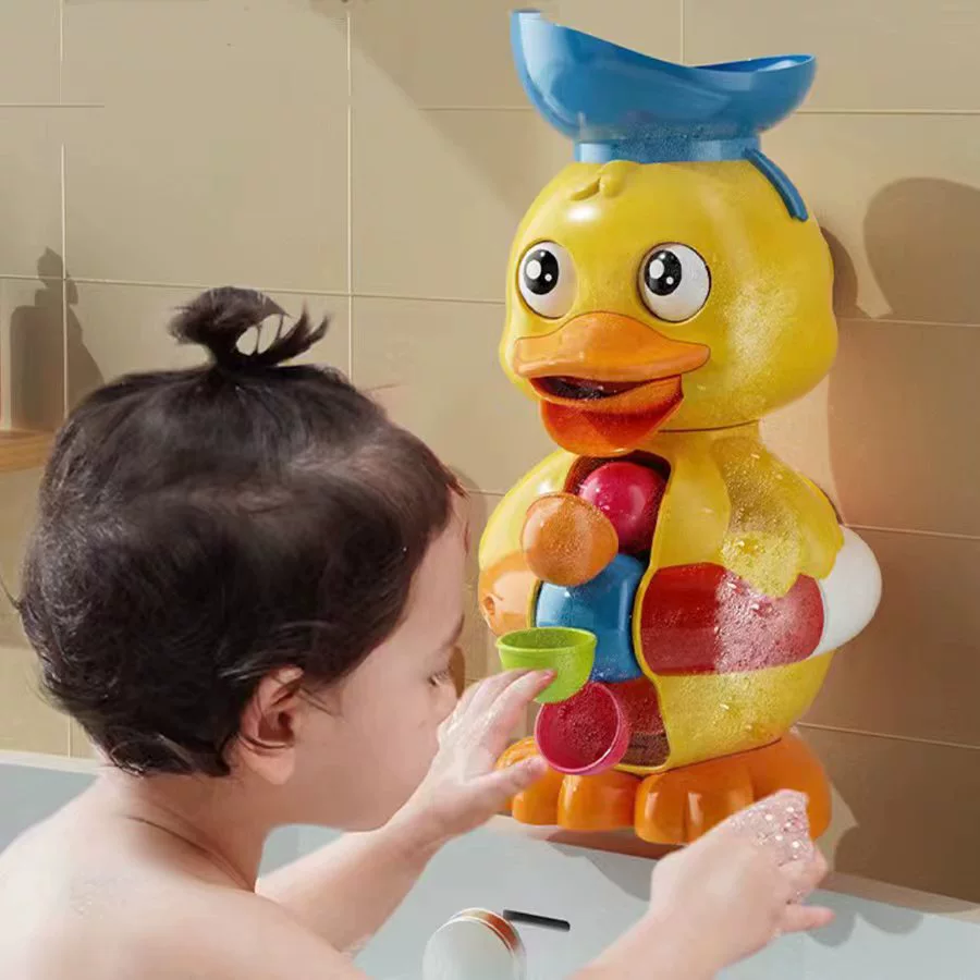 B.Duck, вращающаяся игрушка для ванной, игра в воде