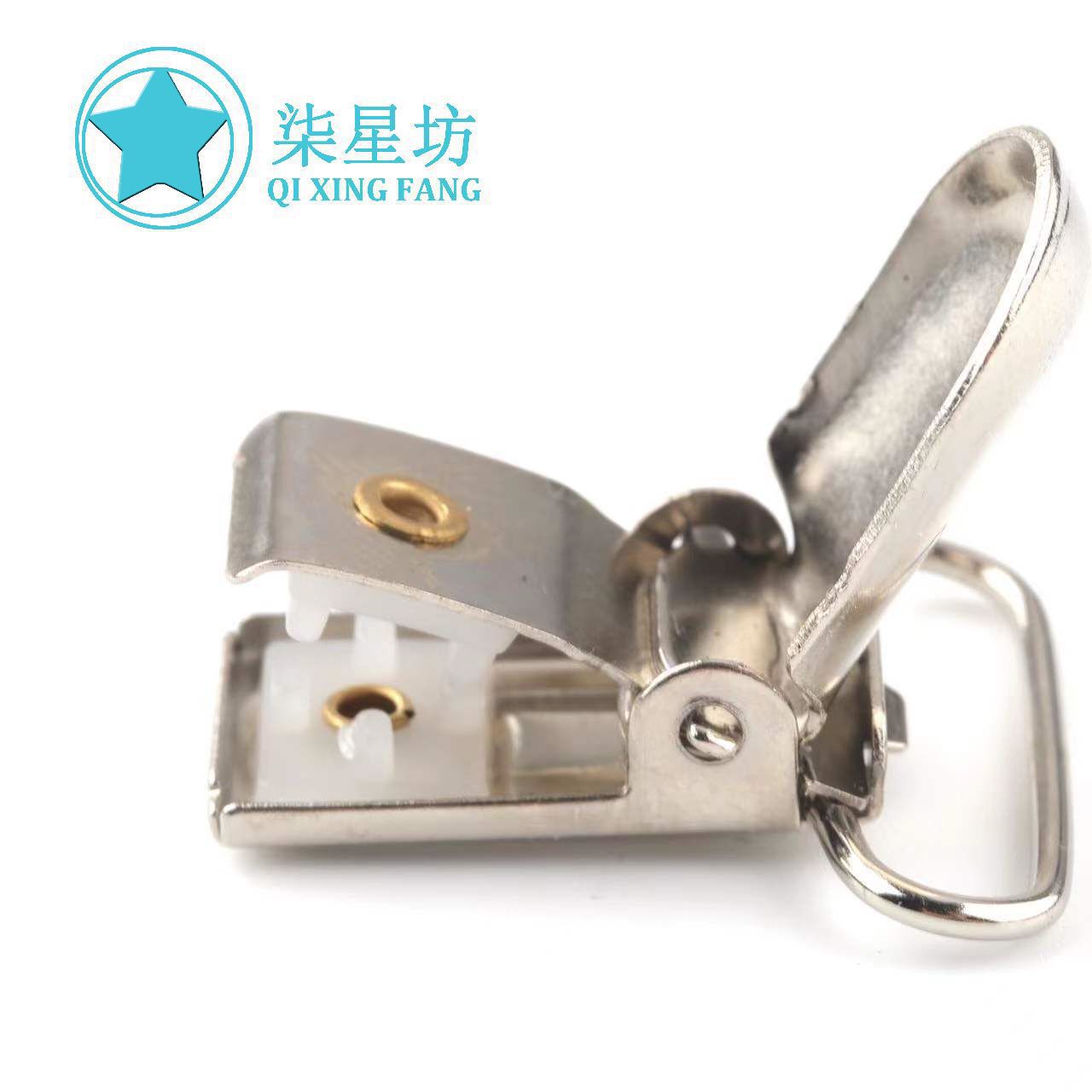 Color mayorista japonés en forma de O oro plata ajuste de botón de calcetín botón de boca de pato accesorios de ropa