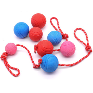 Pet Toys Can't Bite Bad Dog Toy Ball Can't Bite Bad Rubber Dog Toy Self-Hi Drowty Supplies Dog Ball