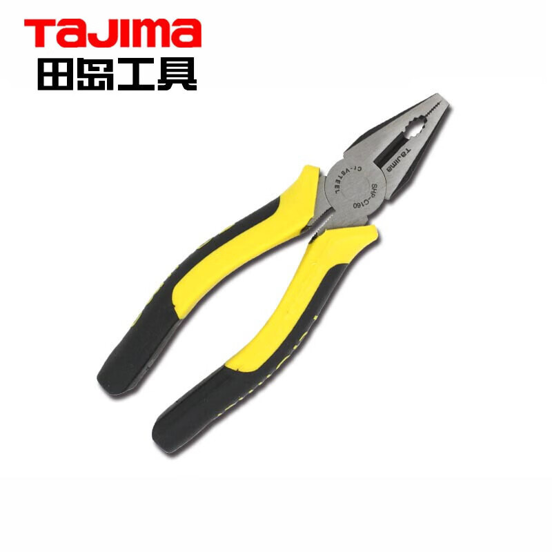 田岛 TAJIMA 1201-0256 6寸钢丝钳(花齿)