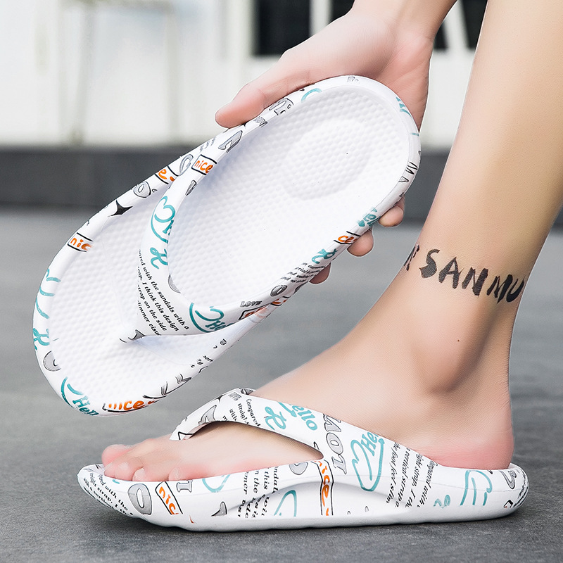 2024 chanclas transfronterizas de gran tamaño para hombre, chanclas EVA ligeras de verano para hombre, zapatos de playa antideslizantes para pareja al aire libre, mujeres