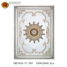 般若PS 塑料天花板瓷砖天花板装饰欧式教堂风格