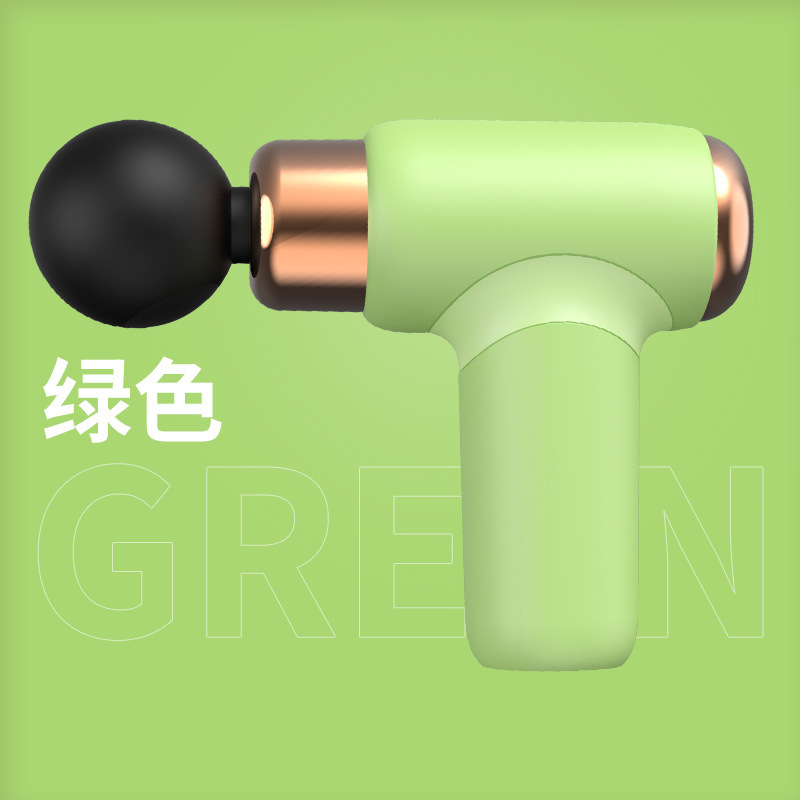 筋膜ガン筋肉リラックス電動マッサージ器多機能フィットネスダイエット女性用ミニ小型首膜マッサージ銃|undefined
