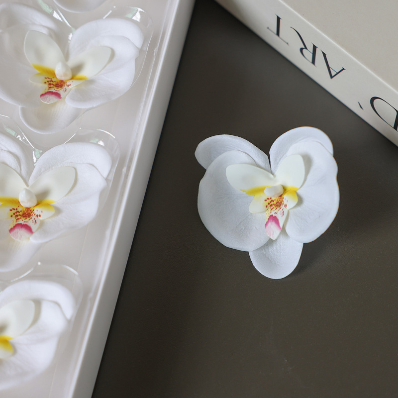 バレンタインデーの新しいソープフラワー胡蝶蘭模擬花永遠の花の花束包装 diy 素材ソープフラワーアクセサリー|undefined