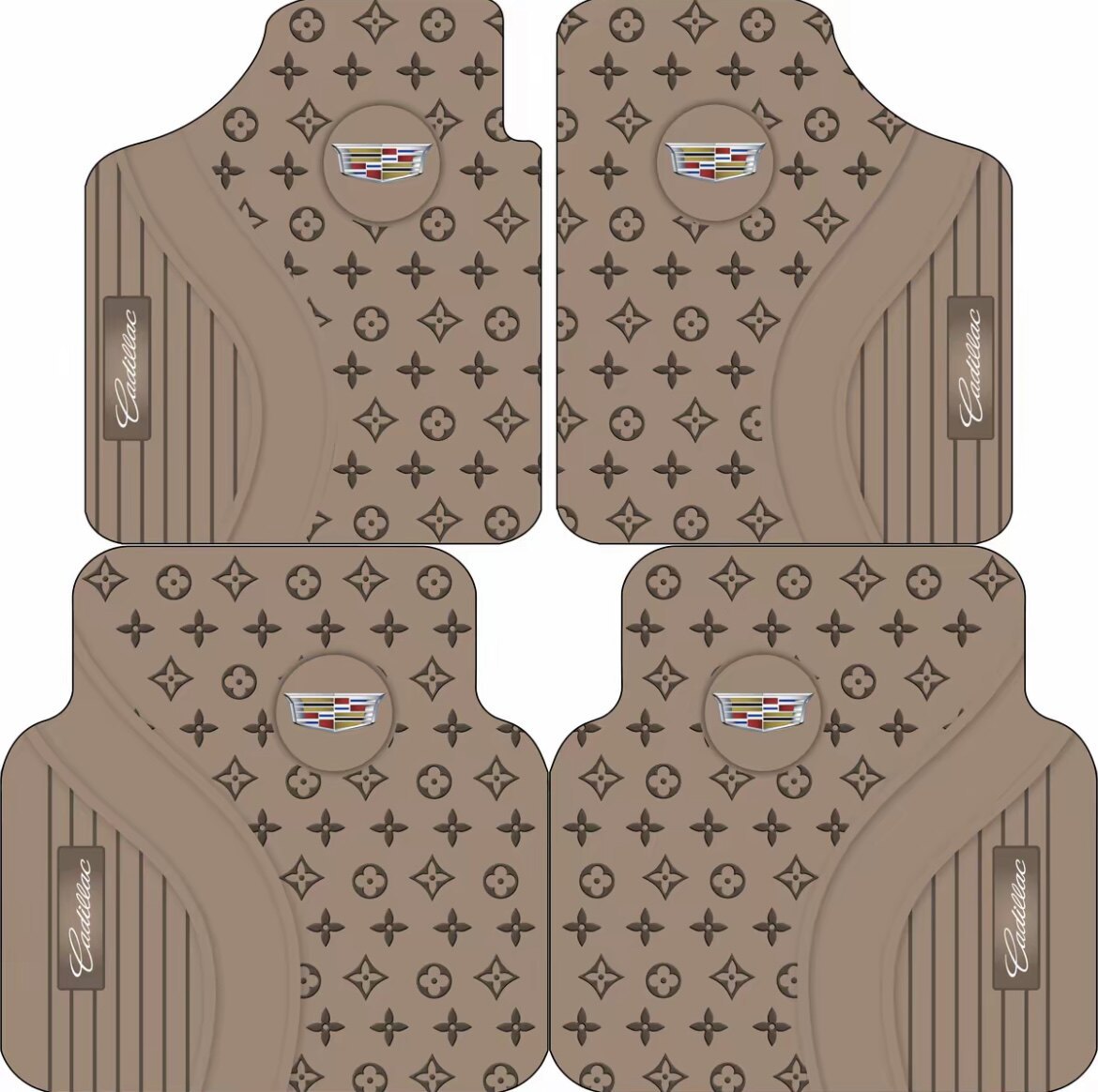 Universal Classic Diatomaceous Earth Car Floor Mats, Non-Slip, Quick-Drying, Wear-Resistant, Durable, Dirt-Resistant, Washable Mats