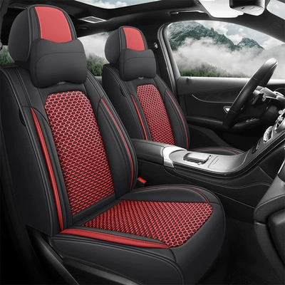 Four Seasons Pad, Full Leather Ice Silk Car Seat