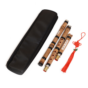 Cave Xiao three section Xiao shepherd boy refined professional Purple Bamboo Xiao beginners practice playing 8-hole G/f National Wind instruments